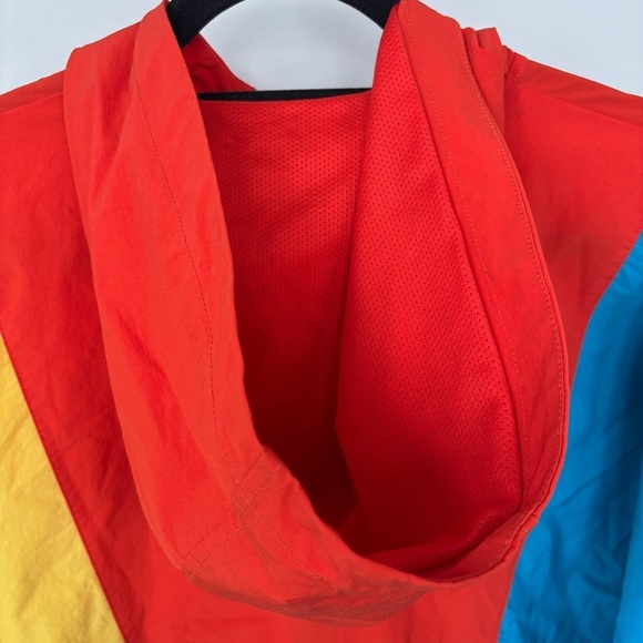 Teddy Fresh Color Block Windbreaker Pullover Size M - Picture 6 of 10